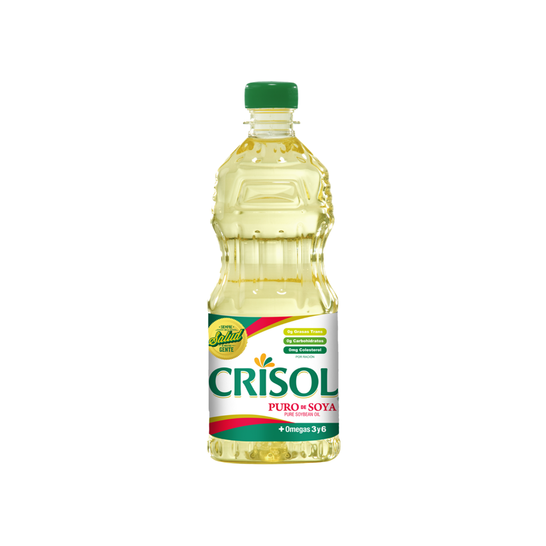 ACEITE CRISOL SOYA 30/16 OZ. (1 LIBRA)
